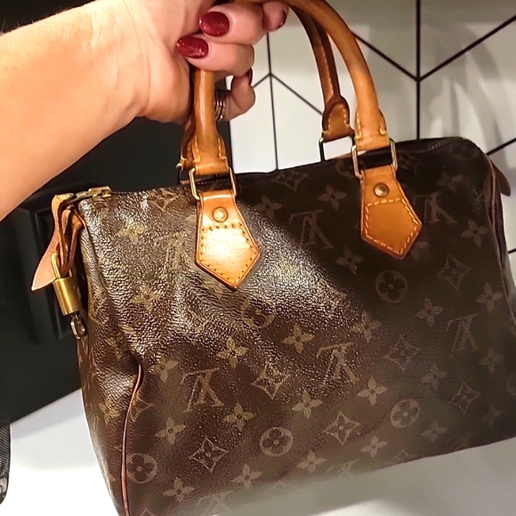 25 SPEEDY Louis Vuitton Monogram 1992 - Picture 3 of 12